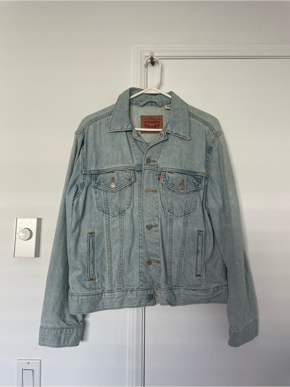 Levi's Pale Blue Denim Trucker Jacket - Men's